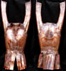 copper jerkin sculpture