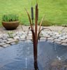 Copper Bulrush Fountain