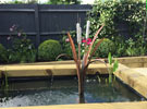 Copper Bulrush Fountain