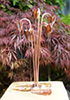 copper cyclamen water feature by Gary Pickles of Metallic Garden