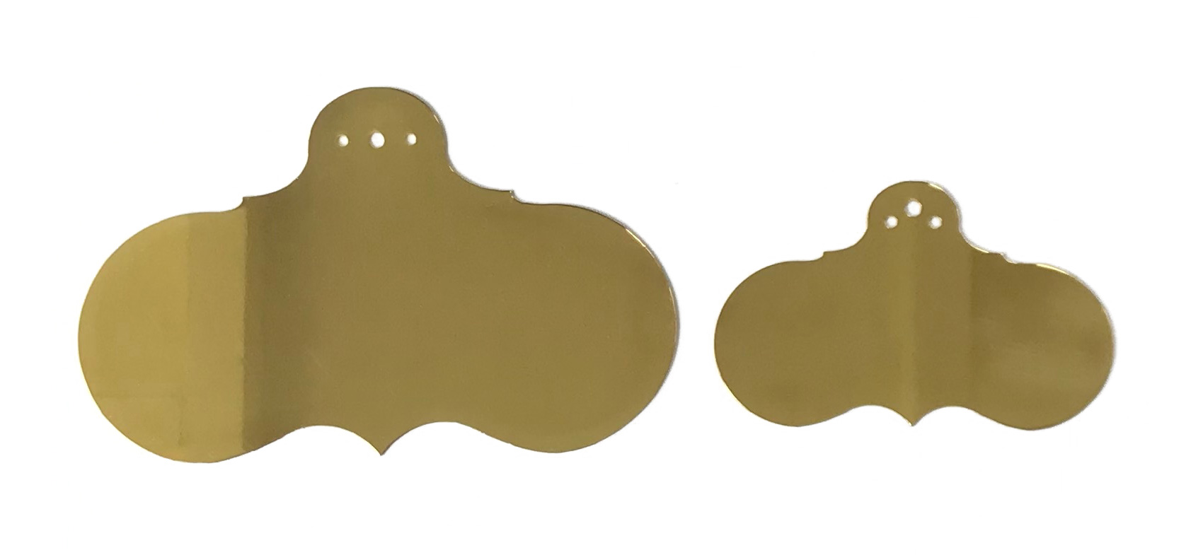 Victorian style brass tree tag - click for more details