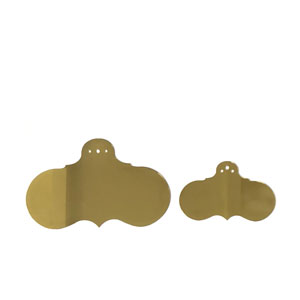 Victorian style brass tree tag - click for more details